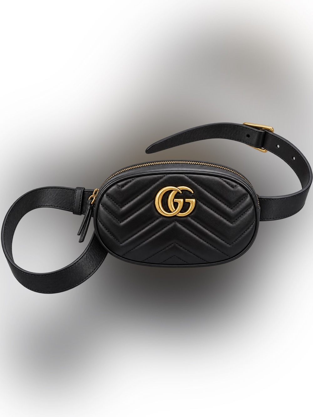 Gucci GG Marmont MatelassΓ© Leather Belt Bag
